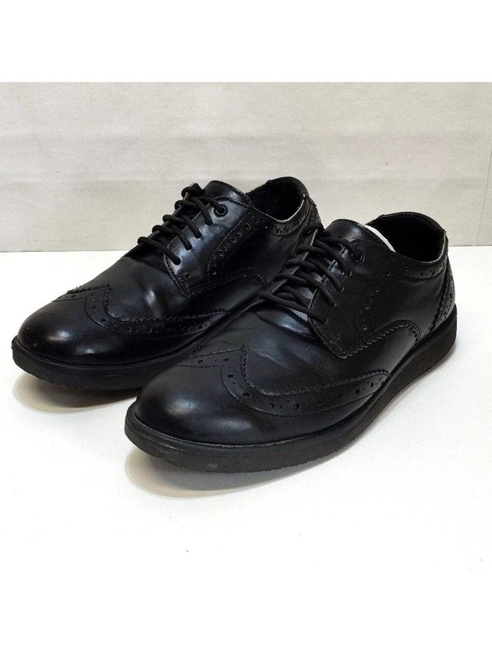 Tredsafe Roman Slip Resistant Wingtip Restaurant Approved Mark II Sole Men's 10